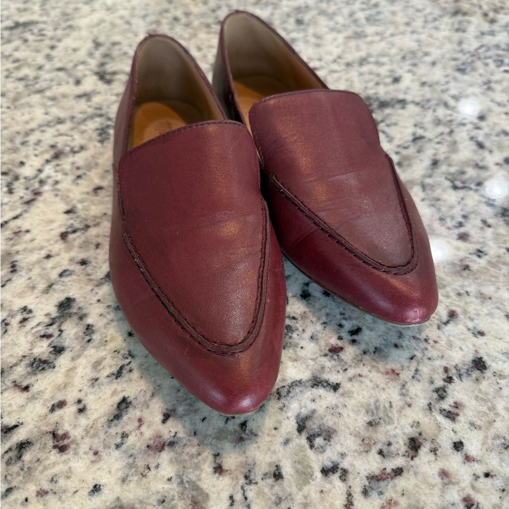 Madewell Burgundy Loafers